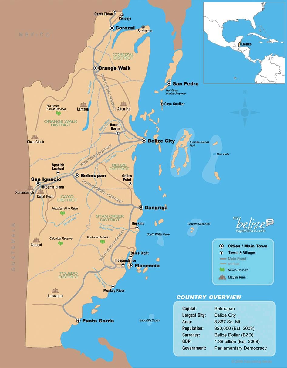 Carte de Belize resort